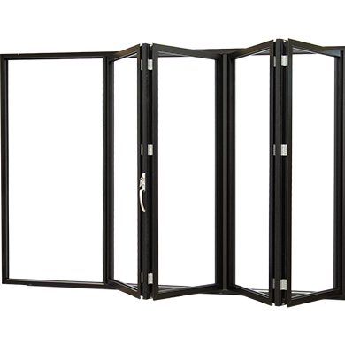 Aluminum bi-fold door profile